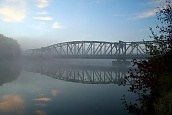 Dain City Bridge In The Fog